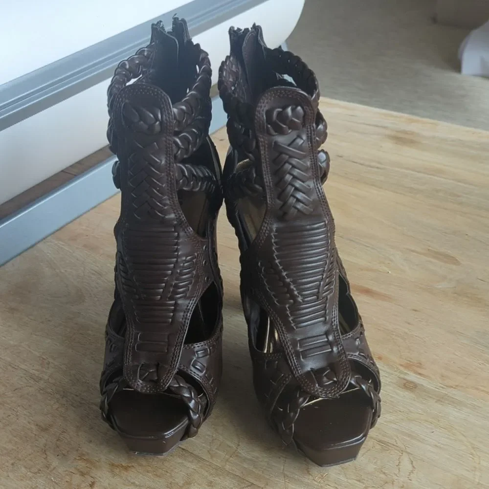 Zigi Soho Magdalena Braided Platform Sandal 8